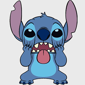 Lilo & Stitch, purple mammal, cartoon character, Walt Disney Company, alien experiment, cute blue creature, animated comedy