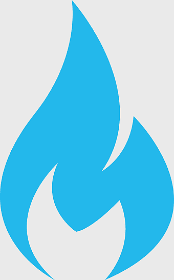 natural gas flame, liquefied petroleum gas cylinder, blue flame icon, gas stove burner, energy symbol, clean fuel source, combustion illustration