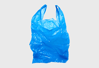 blue plastic bag, Vadodara recycling, high-density polyethylene bag, phaseout of lightweight plastic bags, eco-friendly alternatives, waste management solutions, sustainable packaging options