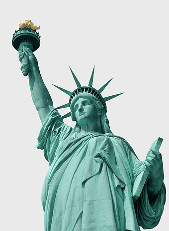 Statue of Liberty, New York City monument, Liberty Island sculpture, classical artwork, American symbol, iconic landmark, travel destination USA