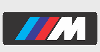 BMW M series emblem, BMW M3 logo, BMW M5 decal, BMW Motorsport badge, high-performance car branding, automotive performance symbol, luxury vehicle insignia