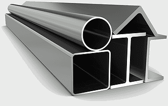 structural steel I-beam, metal square tube, rebar, galvanized steel, construction materials, industrial metalwork, steel fabrication services