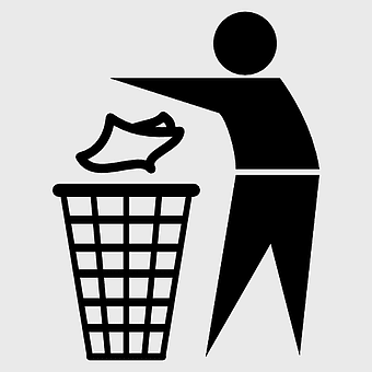 waste container, recycling bin, trash can, waste paper basket, litter disposal, waste management, environmental cleanliness