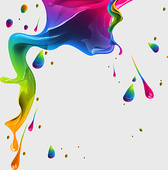 multicolored paint splash, watercolor illustration, bright color effect, paint brush strokes, abstract art design, vibrant rainbow colors, dynamic fluid motion, artistic creative expression