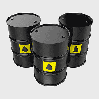 oil barrel, 3D rendering of oil barrels, petroleum industry visuals, oil refinery equipment, energy storage containers, crude oil storage solutions, industrial barrel design