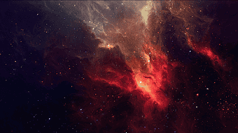 red and black galaxy, 4K resolution nebula, Samsung Galaxy desktop background, high-definition space, cosmic cloud formations, interstellar dust clouds, celestial phenomenon visuals