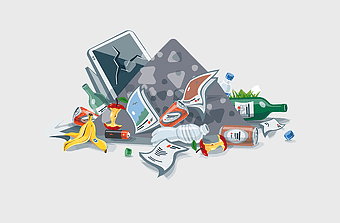 recycling waste management, biodegradable waste collection, electronic waste disposal, zero waste project, sustainable waste solutions, environmental cleanup efforts, waste reduction strategies