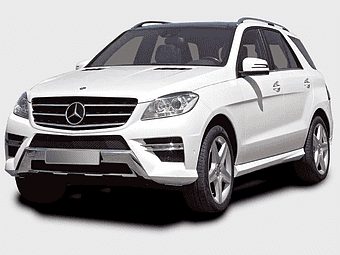 Mercedes-Benz M-Class, compact SUV, luxury vehicle, automotive exterior, mid-size car, white car, premium vehicle, sport utility vehicle