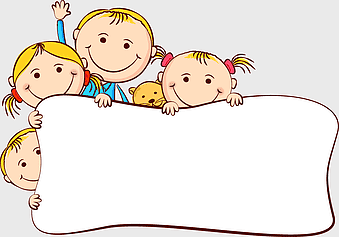 children illustration, cute cartoon kids, white blanket frame, toddler art, playful kids design, educational graphics, friendly characters, happy childhood scenes