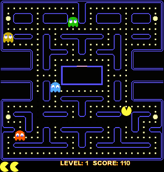 Pac-Man Championship Edition, Pac-Man 256, Ms. Pac-Man, retro gaming, arcade game maze, pixel art classic, vintage video game design