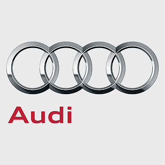 Audi Quattro logo, Audi A6 emblem, four-wheel drive symbol, Audi brand icon, luxury car badge, automotive design element, high-performance vehicle insignia