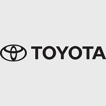 Toyota logo decal, Toyota Tundra emblem, Toyota Fortuner symbol, black and white Toyota logo, automotive branding, car dealership signage, vehicle logo design