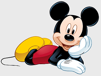 Mickey Mouse illustration, Disney cartoon characters, Mickey Mouse Clubhouse, black and white Mickey, classic Disney art, vintage Disney mouse, iconic Disney mascot