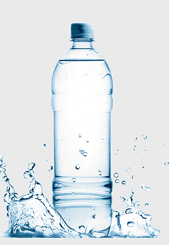 mineral water bottle, carbonated water, plastic water bottle, drinking water, hydration solution, refreshment beverage, clear liquid container