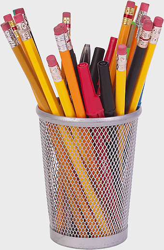 pencil stationery set, colored pencils in jar, office supplies collection, карандаши в контейнере, drawing tools assortment, desk organizer essentials, stationery holder contents