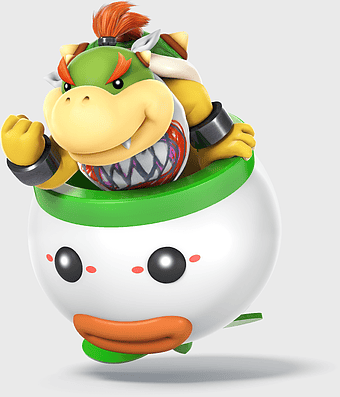 Bowser Super Smash Bros., Super Mario Bros. character, Nintendo 3DS and Wii U games, Bowser Jr. figurine, Koopa Troopa egg, Mario series villain, video game collectibles