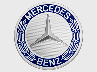 Mercedes-Benz emblem, alloy wheel rims, Mercedes-Benz Vito logo, car transport, premium automotive brand, luxury vehicle badge, classic car symbol