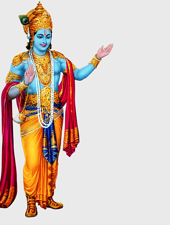 Shri Krishna image, Lord Krishna art, Hindu deity illustration, Krishna PNG, divine figure graphic, png