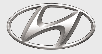 Hyundai Motor Company logo, Hyundai Elantra GT emblem, silver car brand symbol, Hyundai automotive wheel system, car manufacturer insignia, vehicle company badge, auto industry logo design