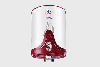 Bajaj Caldia Storage Water Heater, Bajaj Auto electric heating, storage water heater geyser, Bajaj Electricals water heating, energy-efficient water heater, home water heating solutions, electric water heating appliances