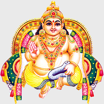 Lakshmi Mahadeva Kubera Yantra, Hindu goddess of wealth, Lakshmi puja art, Sri Lakshmi mantra, divine prosperity symbol, spiritual iconography, sacred Hindu deity illustration