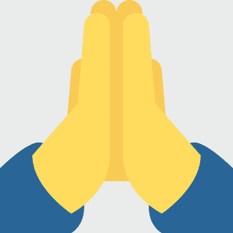 Praying Hands Emoji, thoughts and prayers, prayer gesture, thought and prayer symbol, faith and devotion, emoji meanings, spiritual symbol
