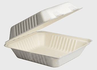 Paper disposable plate, clamshell food container, eco-friendly packaging, biodegradable tableware, sustainable dining solutions, disposable tableware alternatives, eco-conscious food service