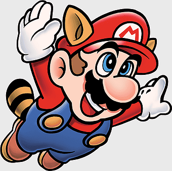 Super Mario Advance 4 artwork, Super Mario Bros 3 character, Nintendo gaming icon, Super Mario World illustration, Mario Bros adventure, classic video game art, iconic plumber design
