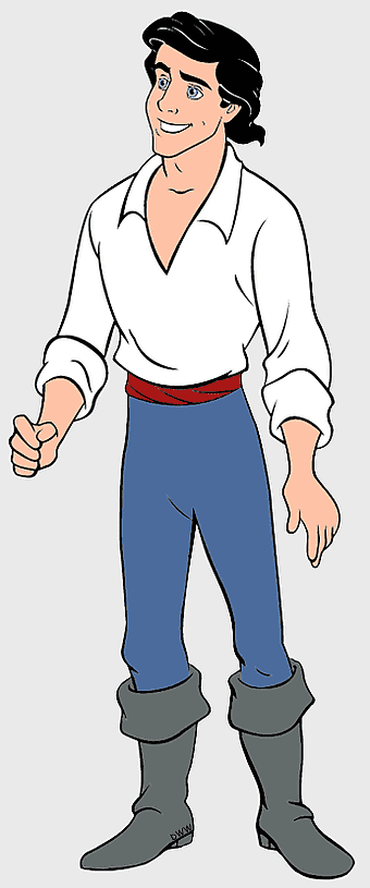 Prince Eric illustration, Disney character drawing, Little Mermaid prince, cartoon prince outfit, fantasy character art, animated royal figure, classic Disney hero