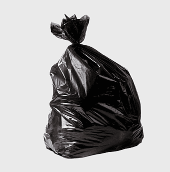 plastic bag, bin bag, waste disposal, black trash bag, garbage collection, recycling waste, eco-friendly packaging