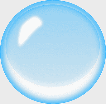 blue soap bubble, water droplet, azure sphere, daytime bubble, transparent orb, glossy circle, floating bubble, nature icon