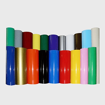 Polyvinyl chloride sticker, self-adhesive plastic sheet, heat transfer vinyl, adhesive labels, vinyl roll material, packaging film, colorful printing supplies