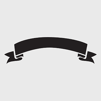 black ribbon emblem, black ribbon logo, automotive design symbol, wenxuecity black ribbon, ribbon icon design, minimalist black emblem, ribbon graphic element