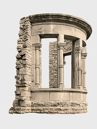 ancient Roman temple ruins, medieval stone carving, historic site archway, classical architecture columns, ancient stone structure, archaeological monument, historic facade details