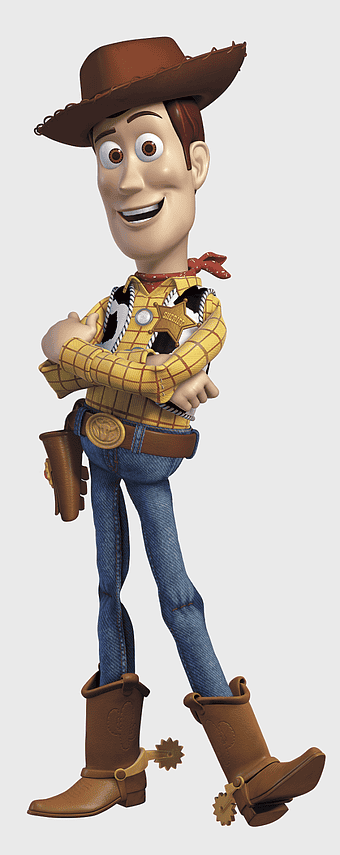 Toy Story Woody illustration, Sheriff Woody cartoon character, cowboy hat and boots, Toy Story 3 poster, animated cowboy mascot, western adventure toys, Pixar character art