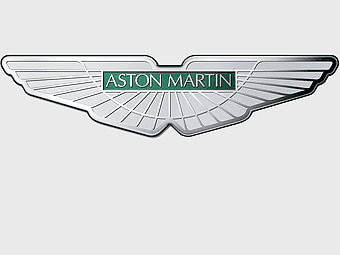 Aston Martin emblem, sports car logo, Aston Martin brand, grille detail, luxury vehicle insignia, automotive badge design, high-end car symbol