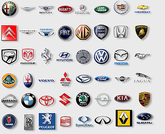 assorted car logos, automobile repair shop brands, vehicle logo collection, car dealership symbols, automotive brand emblems, transportation industry icons, luxury car badges