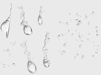 water dew drops, drop splash pattern, monochrome silver design, nature water elements, liquid motion graphics, reflective water art, abstract fluid shapes