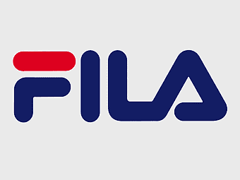 Fila logo, blue Fila emblem, Fila brand symbol, Fila trademark design, athletic apparel logo, sportswear brand icon, footwear company logo