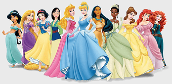 Disney Princess group, Belle and Aurora, Princess Jasmine gown, Fa Mulan character, royal princesses, fantasy characters, animated heroines