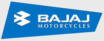 Bajaj Motorcycles logo, Bajaj Auto branding, blue motorcycle emblem, Bajaj Pulsar symbol, Indian two-wheeler manufacturer, automotive industry icon, transport company signage