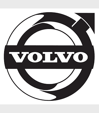 Volvo logo monochrome, AB Volvo emblem, Volvo Trucks symbol, Volvo Cars trademark, automotive brand icon, vehicle manufacturer logo, industrial transportation insignia