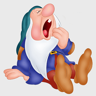 Sleepy Dwarf illustration, Snow White Seven Dwarfs, Disney cartoon characters, Bashful Sneezy Dopey, whimsical fairy tale art, classic animated scenes, magical fantasy creatures