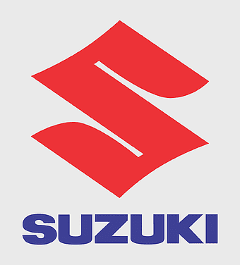 Suzuki logo design, Suzuki SX4 emblem, Suzuki Jimny branding, red Suzuki symbol, automotive logo art, vehicle brand icon, car manufacturer insignia