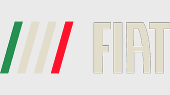 Novo Fiat logo, Fiat emblem, car brand logo, automotive design, Italian car manufacturer, modern car branding, png