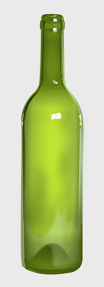 glass bottle, wine bottle, drinkware, water bottle mockup, glassware, beverage container, empty bottle design
