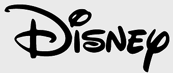 Disney logo monochrome, Walt Disney Company symbol, Disney brand calligraphy, Disney business logo, Disney corporate identity, iconic entertainment logo, classic Disney emblem