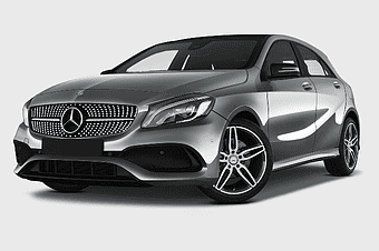 Mercedes-Benz A-Class, compact car, luxury vehicle, hatchback, modern automotive design, sleek car exterior, premium compact hatchback