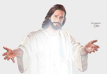 Jesus Christ salvation prayer, intercession of saints, Christian hand gestures, stations of the Cross, divine grace, religious iconography, spiritual redemption