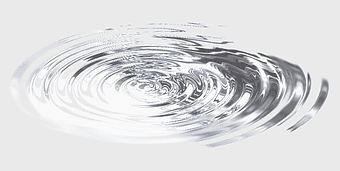 water ripples illustration, water drop material, glass transparency, corrugated water element, liquid motion design, clear water texture, ripple effect graphic